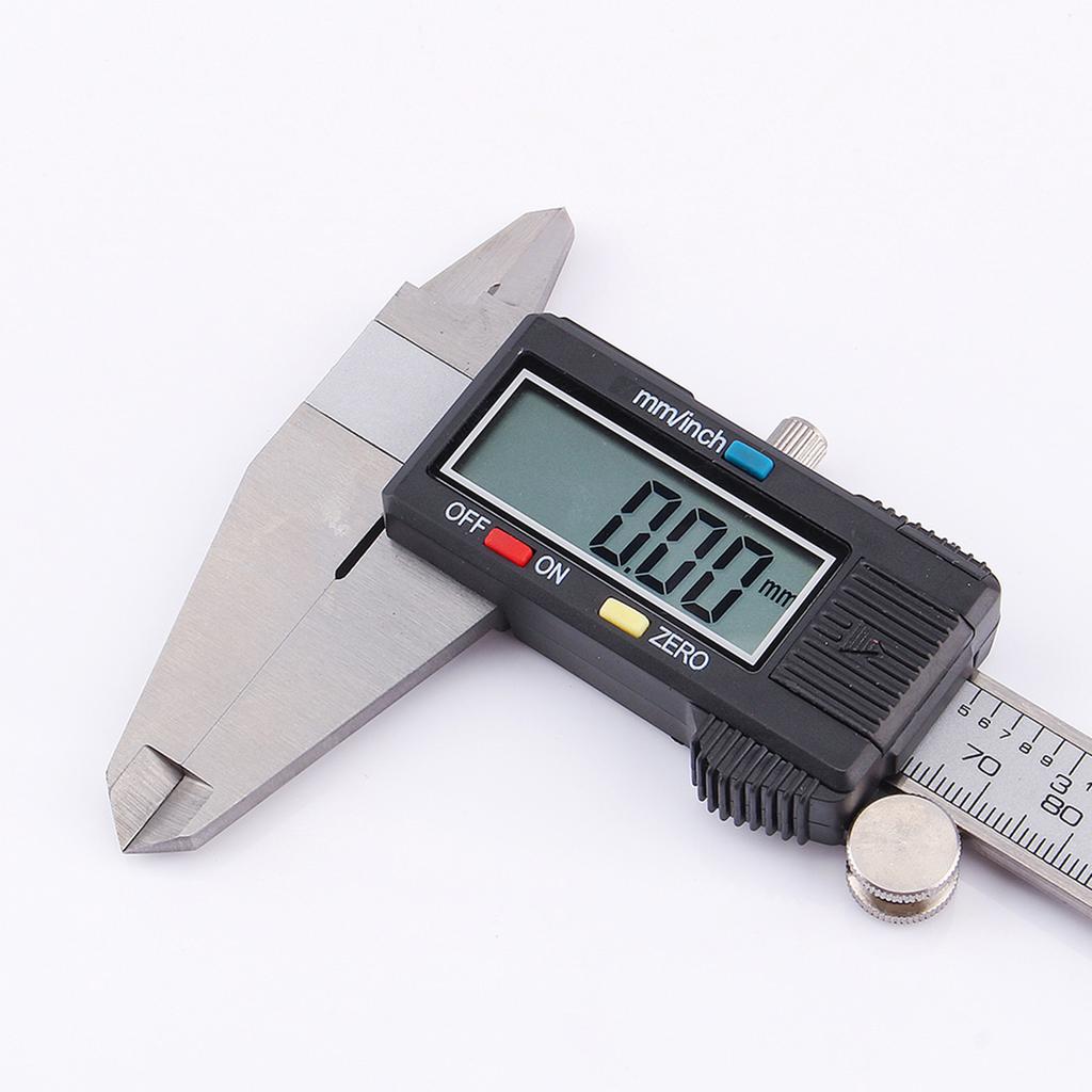 Digital Caliper Stainless Steel Digital Vernier Electronic Depth Gauge Measuring Tools High Pre