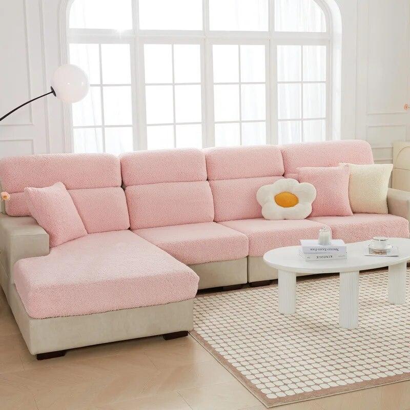 

Эластичный чехол для дивана, тканевое полотенце, осенне-зимний универсальный комбинированный чехол для дивана на четыре сезона Normal Size (S)-1pc