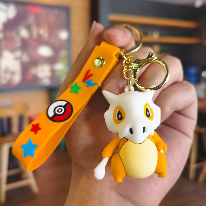 Pokémon Keychain Anime Doll Gengar Pikachu Plusle Minun Car Couple Backpack Desktop Decoration Toy Giftfashion Anime