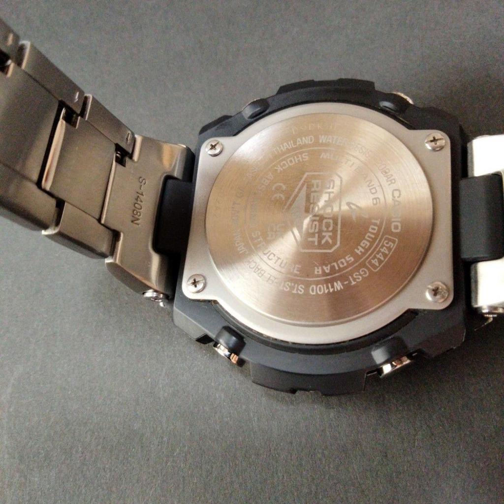 Used CASIO G-SHOCK GST-W110D Radio-controlled Solar Tough Solar