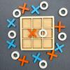 wooden tic tac toe board game