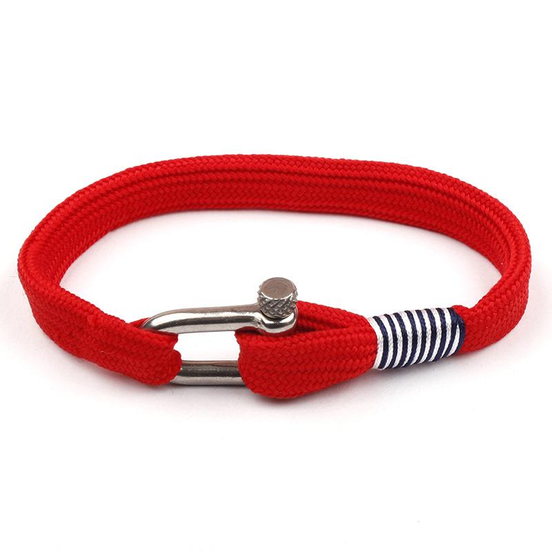 Meier New arrivals: trendy anchor bracelets & bangles for men & women - hot selling! красный