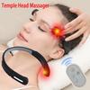 EMS Head Massager Heated Vibration Migraine Acupuncture Massage Multifunctional Sleep Aid Device Relieve Stress Electrotherapy