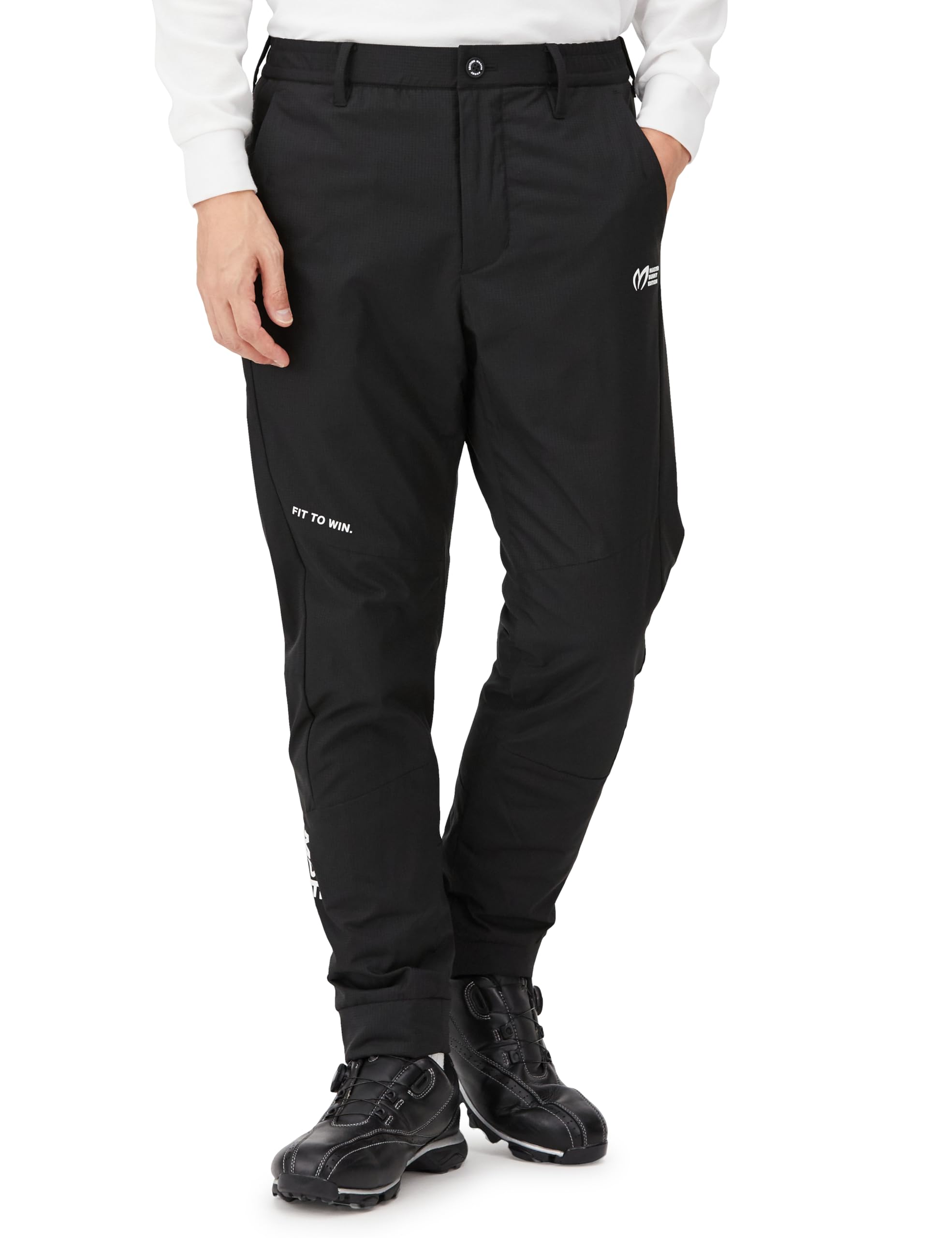 

Water Repellent Easy Pants Golf 7 [Master Bunny] Men s (Houndstooth Pattern/Stretchy) / / 758-3236007 010_Black [3L]