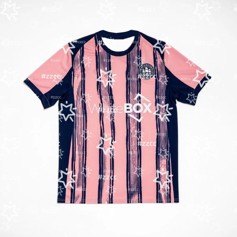 25-26 Waterford United FC home football jersey Irish football fan gift Summer Sports Men's T-Shirt Kid's Clothing Tee Woman