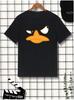 Herren Cartoon-Enten Grafik-T-Shirt
