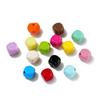 10pcs/lot 10mm Acrylic Square Solid Color Beads DIY Cube Shaped Spacer Loose Beads For DIY Earring Bracelet Jewelry Accessories