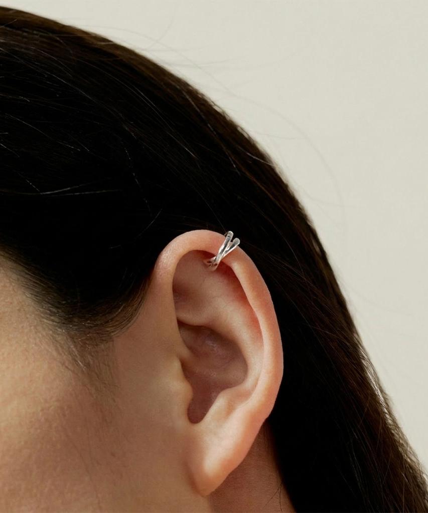 Silvertag Sie-26Ss5 925 Silver Holly Ear Cuff