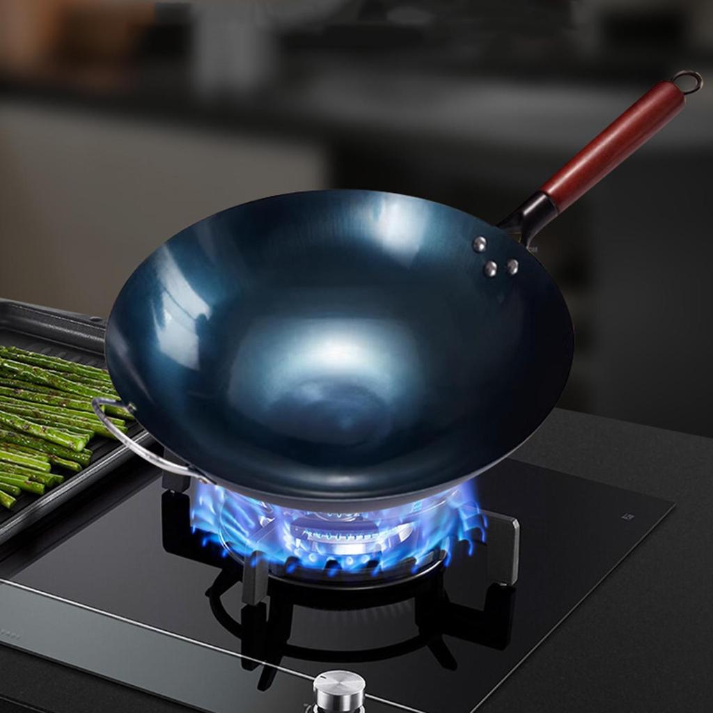 Antiadherent Wok Cooking Kitchen Utensils Universal, Sautee, with Cover