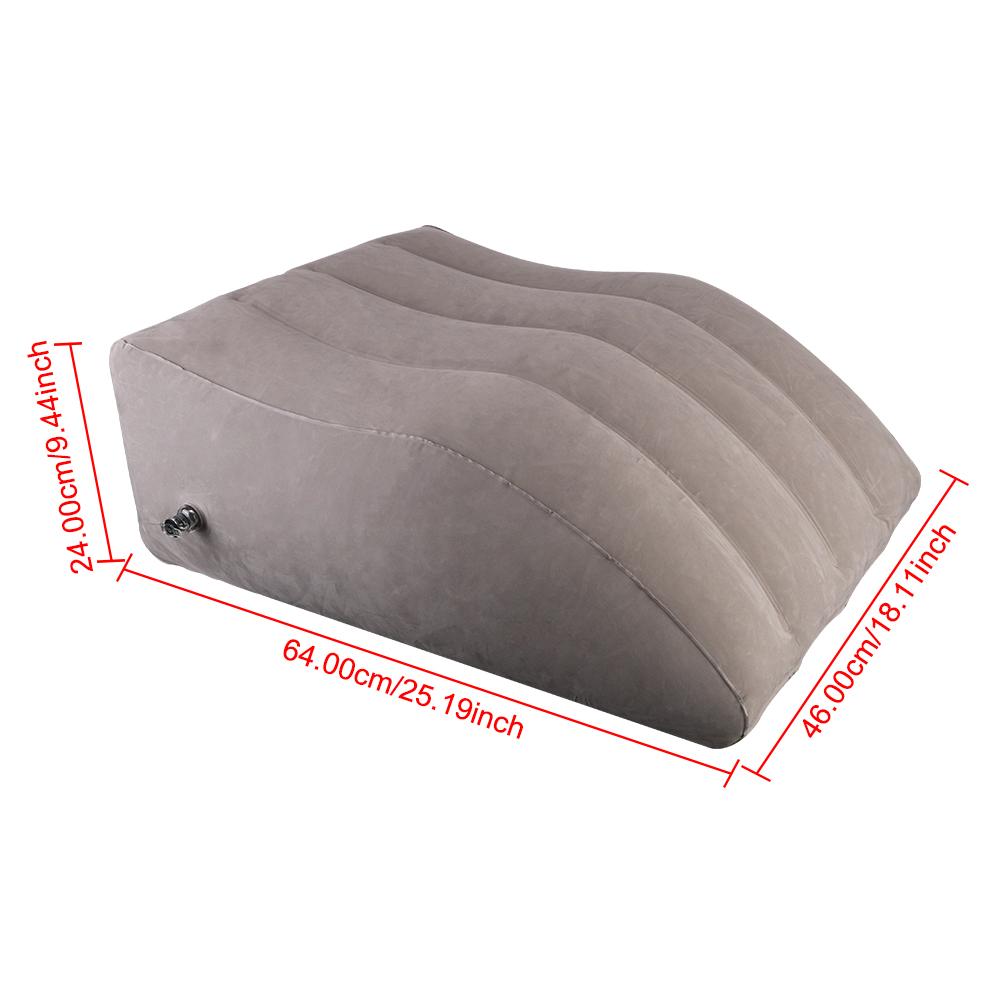 Portable Knee Cushion Inflatable Leg Pillow Foot Pillow Relaxing Feet Supplies Lightweight PVC Elevation Leg Pillows Wedge Pillow