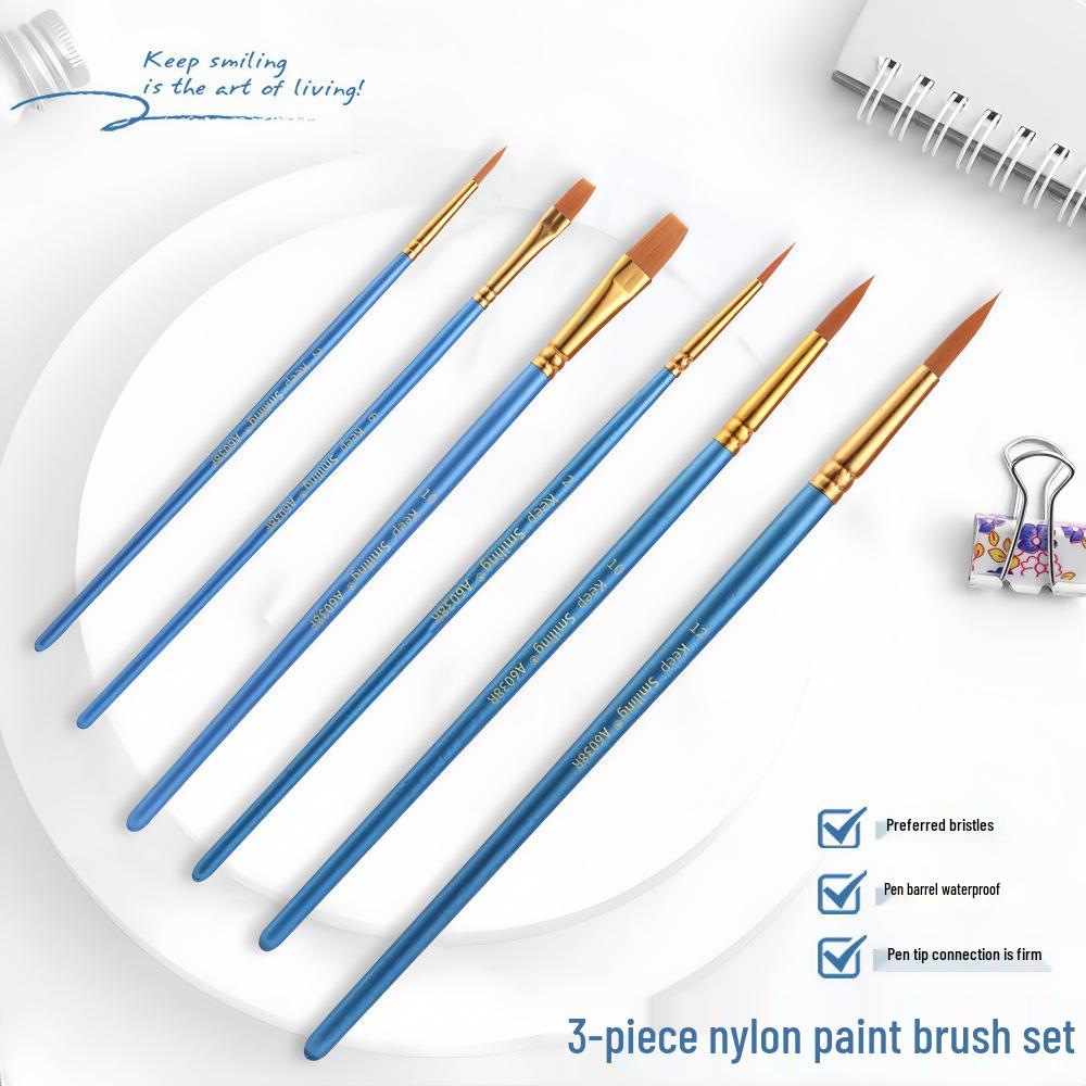 DIY Gips Puppe Graffiti Pinselset mit Aquarell- und Acrylfarben für Kinder