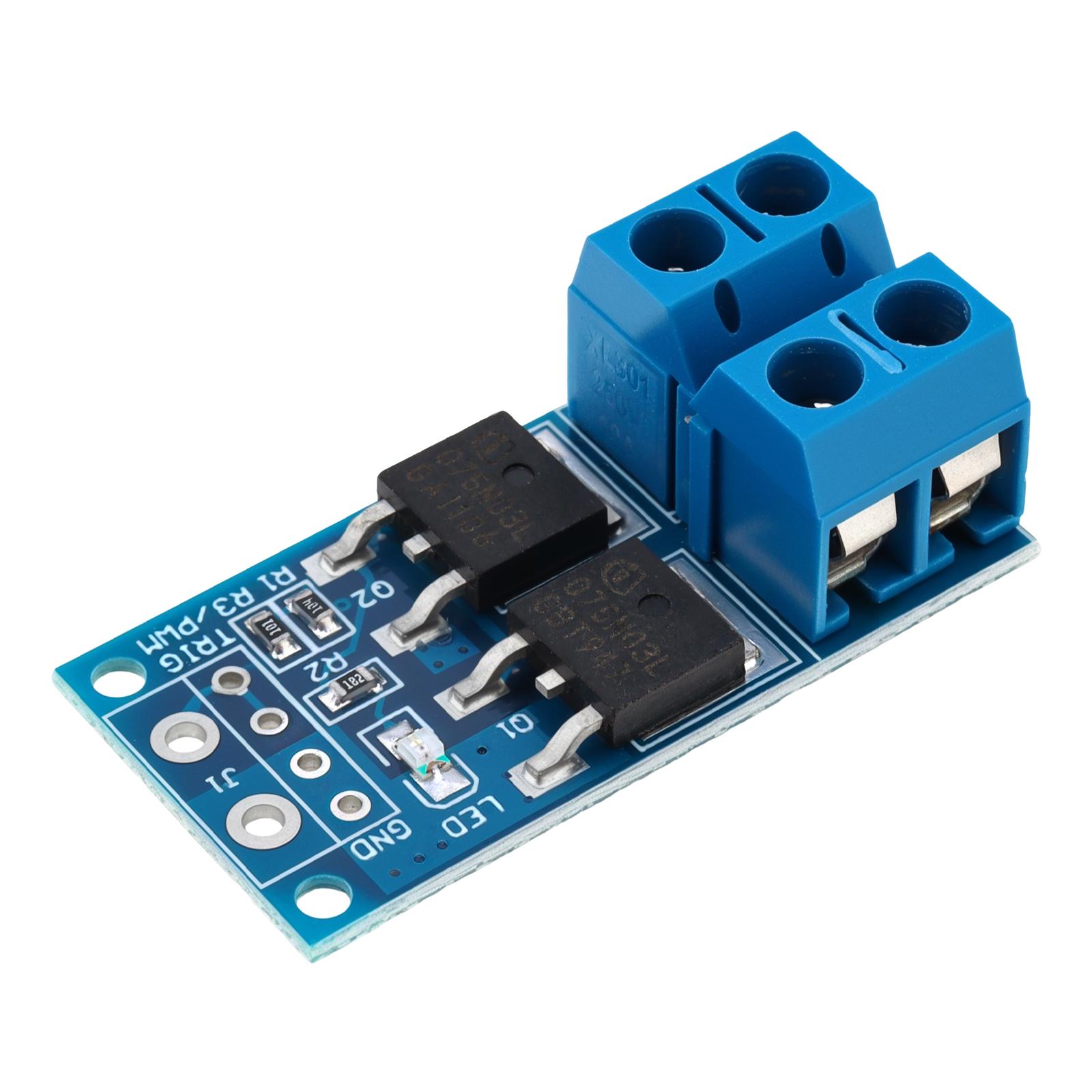 

Модуль MOSFET-ключа 400 Вт 30 А Регулювання ШІМ Керування Швидкістю Двигуна Яскравістю Лампи 5 В-36 В Плата Драйвера