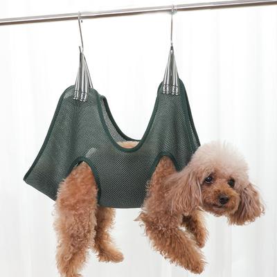 Multifunctional Puppy Dog Grooming Hammock Mesh Breathable Pet Supplies for Small Medium Dogs Cats Washable Mascotas Accessories