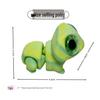 3D Printed Big-Eyed Gecko Frog Ornament – Cute Jointed Mini Frog Toy Gift