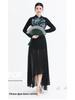 Women's Chinese Fan Dance Costume: Retro Qipao Style with Classical Jazz Influence