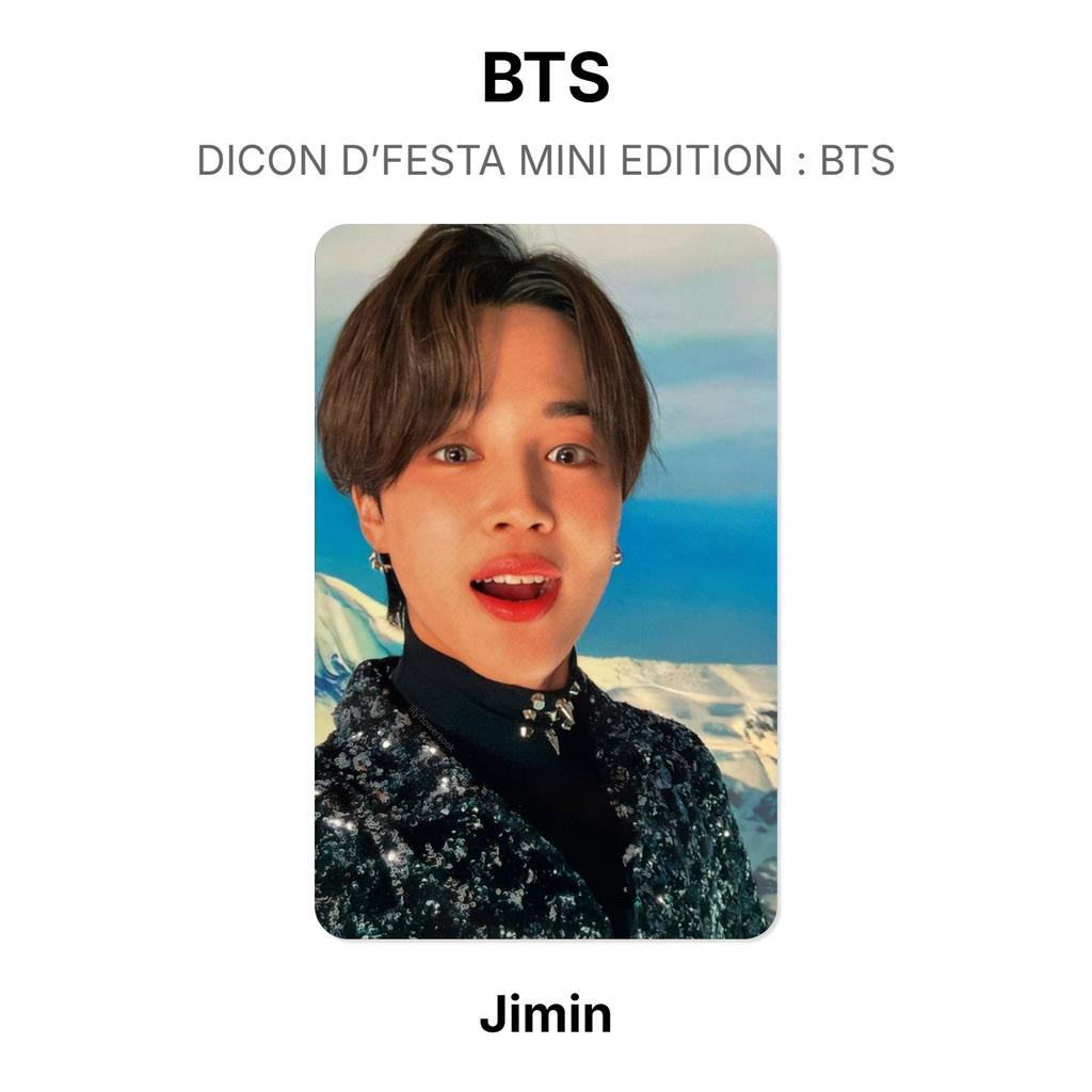 BTS DICON D’FESTA MINI EDITION : BTS Official Photocard