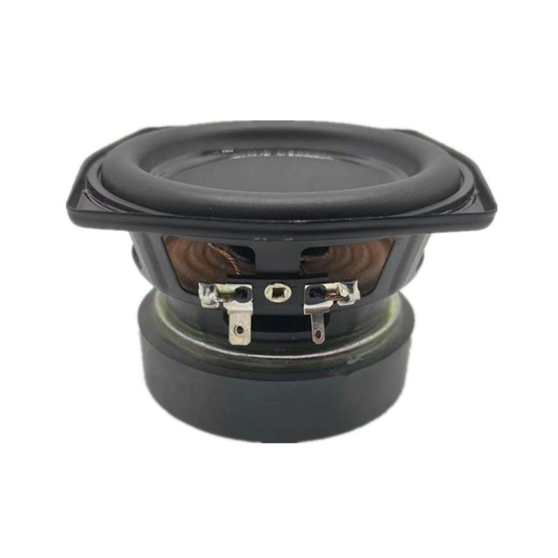 4 Inch Subwoofer Bass Speaker Carbon Fiber Cone Woofer Speaker 4/8 OHM 40W Low Frequency For Home Car Audio Unit 1PC