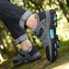 Spring 2025 New Men's Hiking Shoes Large Size Walking Shoes Outdoor Hiking Casual Shoes Tooling Sports Men's Shoes