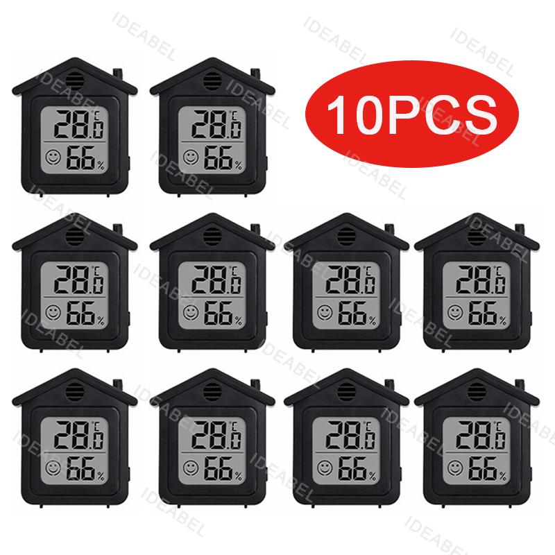 6-10PCS Indoor Thermometer LCD Digital Temperature Room Hygrometer Gauge Sensor Humidity Meter Indoor Thermometer Temperature