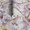 3D Effect Metallic Geometric Marble Wallpaper Roll Modern Quartz Triangles PVC Wall Paper for Living Room Bedroom Walls