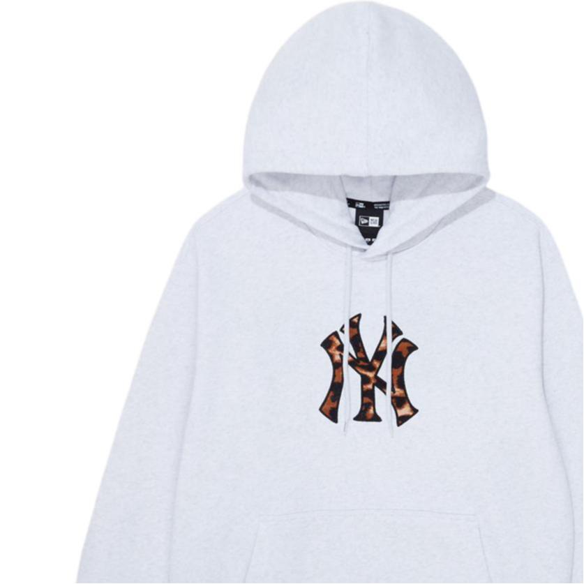 New Era FW25 MLB Team Series New York Yankees American Casual Embroidered Letter Logo Pullover Hoodie Unisex Hoodies 14858062