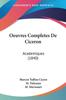 Libro Oeuvres Completes De Ciceron Academiques 1840 by Marcus Tullius Cicero - Paperback
