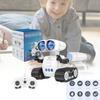Mini Remote Control Programming Robot With Colorful Led Lights And Gestures For Kids