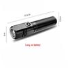 Mini Lanternă LED Super Luminoasă Reîncărcabilă prin USB Tip-C Zoom Lanternă de Pescuit Puternică 3 Moduri de Iluminare Lampă de Camping