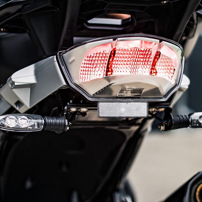 Auto Nacht Reflektierende Sicherheitswarnplatte Reflektor Schild Aufkleber Zubehör Auto Universal LKW Motorrad Warnplakette Aufkleber