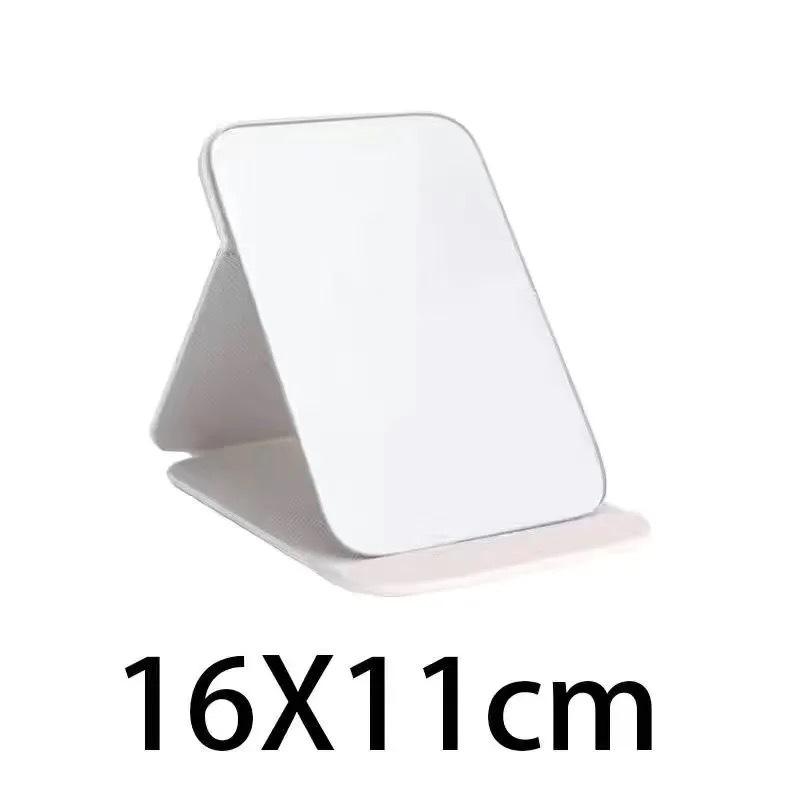 Large Folding Portable Vanity Mirror for Desktop or Dorm