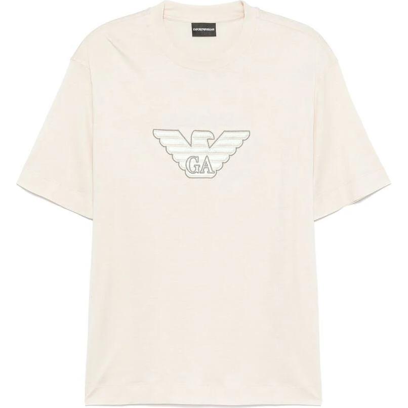 Emporio Armani logo-embroidered T-shirt EM001033-AF10017-M1089