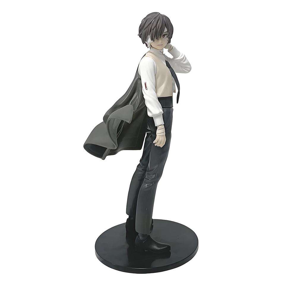Q Version Bungo Stray Dogs Dazai Osamu Chuuya Nakahara Figure PVC Model Japanese Cartoon Figurines Decor Collection Toy Gift