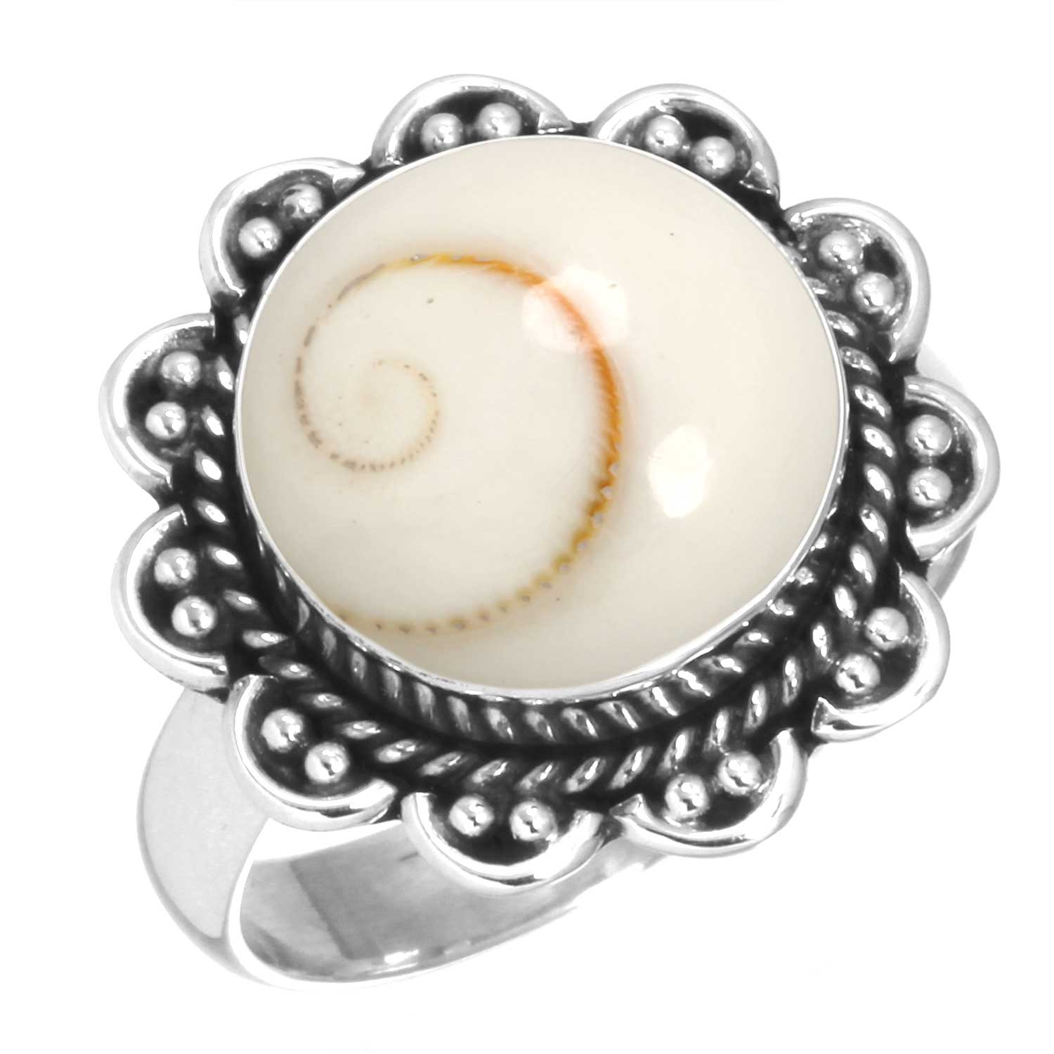 

Кольцо из стерлингового серебра 925 пробы Женское с драгоценным камнем Ручной работы Ювелирное изделие Пасхальный подарок Мукаит Монтанский агат Моховой агат Спиральный устричный родохрозит Глаз Шивы Винтаж 12