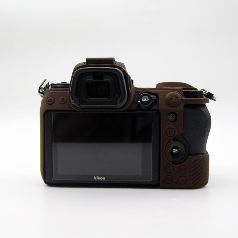 Silicone Camera Body Cover Nikon Z6 II Z7 Z5 Shockproof Protective Sleeve In Black Red Yellow Coffee Camo