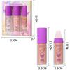 Make-up Fee Pat Puder Set Gesicht Dreidimensionales Contouring Glitzer Körperaufhellung Perlmuttfarbenes Highlight-Puder Set