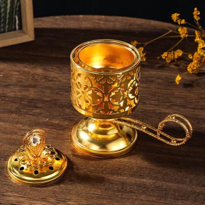 Incense Holder Iron Ornament Tabletop Year Gift Home Fragrance Figurine Decor for Living Room