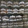 Bridal Hairband Chinese Rockhopper Tiara Jewelry Rack Crown Hair Accessories Placed Props 2 Layer 3 Layer Display Rack