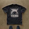 The Thing Movie Poster T-shirt John Carpenter Horror Film Tee Men Women Oversized Y2k Streetwear Short Sleeve Female Male Tees