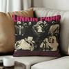 Band LLinkin Cool PPark Cushion Cover Pillow Cover Decor Pillowcase Printed Cushion Case for Couch