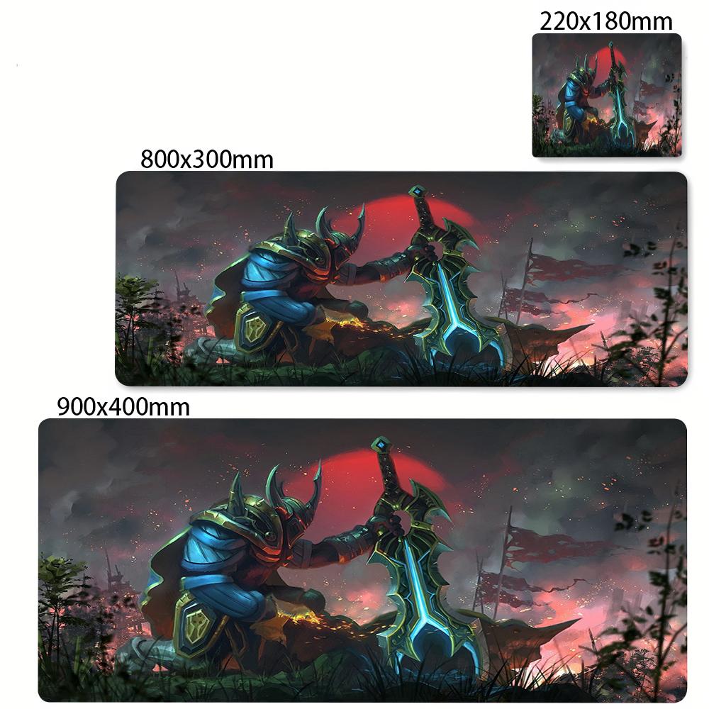 Anime Mauspads Dota 2 Mauspads Großes Gaming Großes Schreibtischpad Mit Schlossrand PC Zubehör Prime Gaming Mauspads XXL Tastaturpads