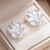 Luxury Camellia Earrings Exquisite Petals Earrings Fashion Flower Earrings  For Women Girls