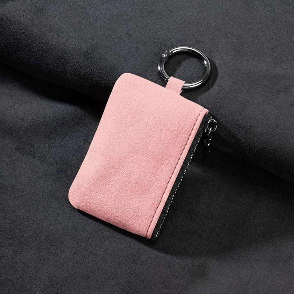 Multifunkční pouzdro na klíče se zipem Kryt na klíče Kožené pouzdro na klíče Ochrana klíče od auta