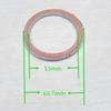 Car accessories exhaust gasket FSB8-40-305 for Mazda 323 family protege 5 FP 1.8 1998-2005 Mazda 626 cx9 2007-2012 Premacy