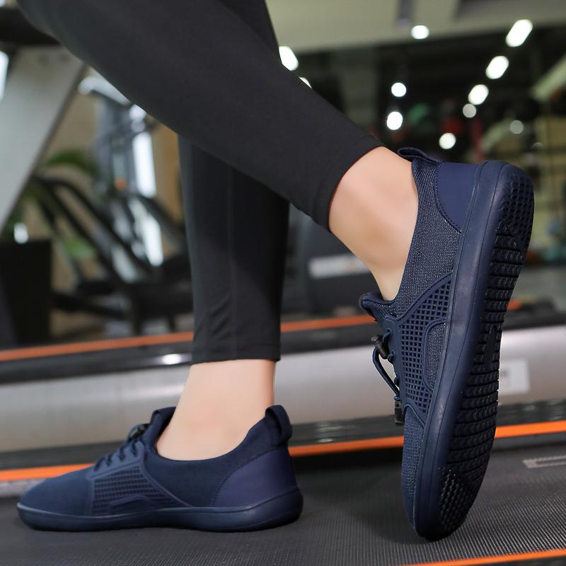 Mesh Outdoor Casual Sports Shoes Wide Toe Barefoot Walking Shoes Breathable Gym Fitness Cross-training Shoes Flats