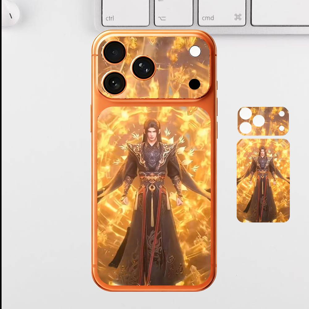 

Anime Dou Po For Iphone 17 Pro Max Back Protective Decorative Sticker Back Cover iPhone17pro