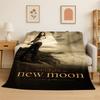 Classic Twilight Saga Edward Bella Flannel Blanket Soft Warm Throw Blanket for Bedroom Living Room Bed Travel Camping Picnic
