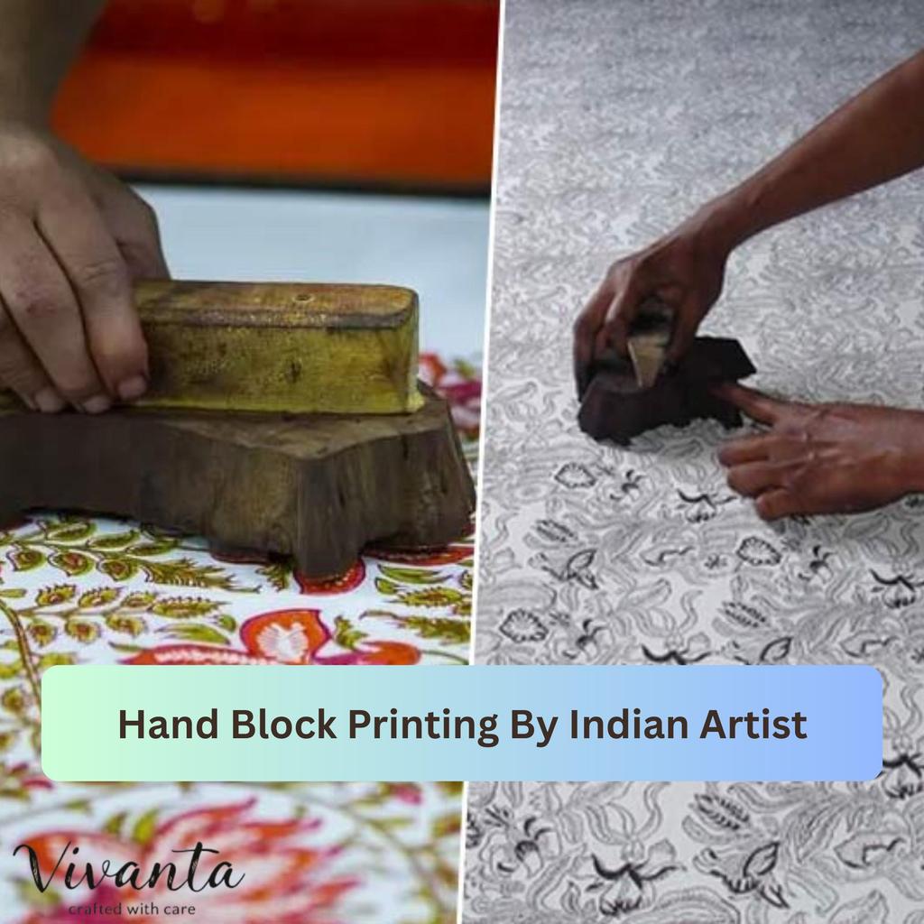 Lightweight Cotton Scarf for Women | Handblock Printed Summer Wrap | Indian Cotton Sarong | Stylish Hair Scarf or Travel Shawl