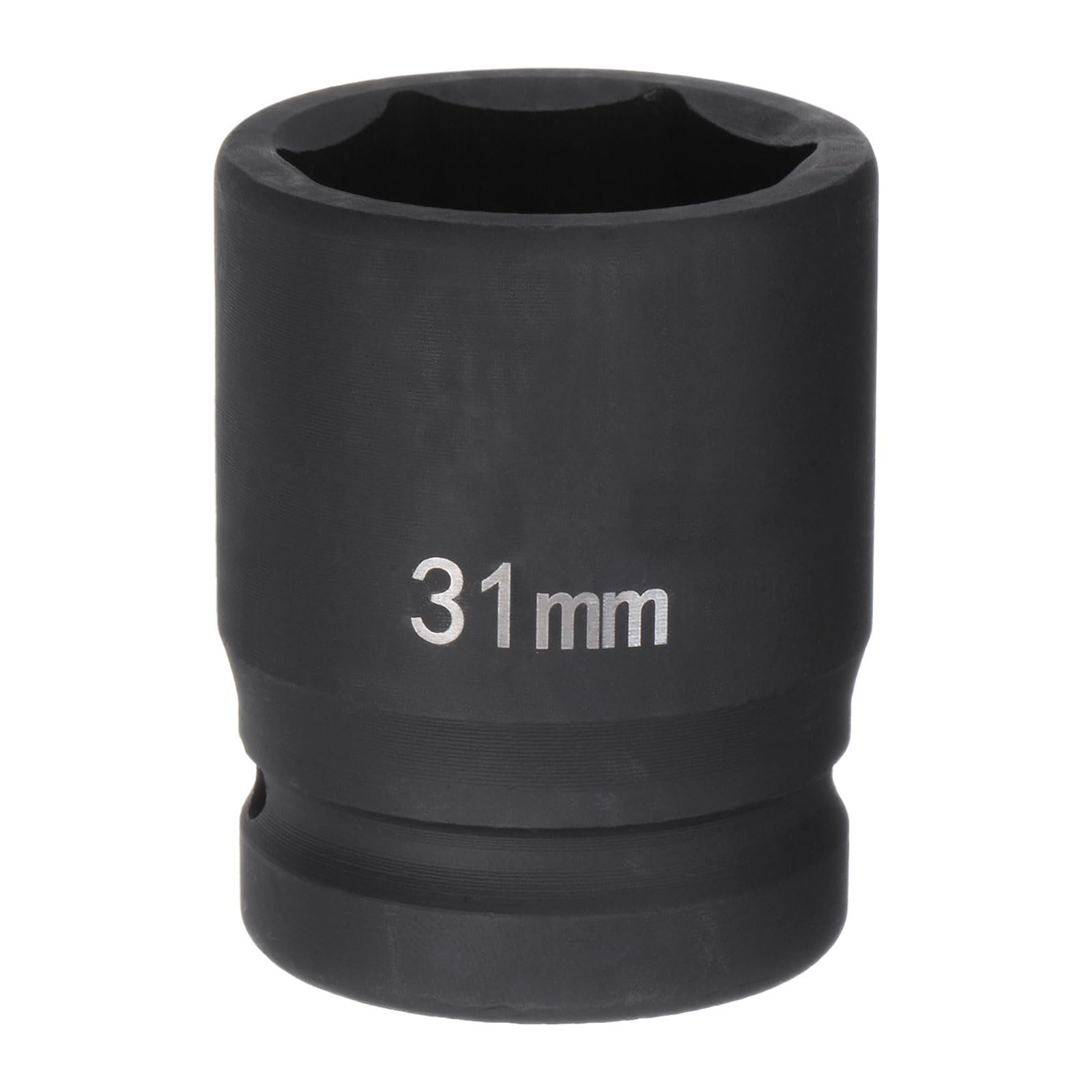 

uxcell Deep 6 Point Impact Head Drive 31 мм метрическая гайка оси шпинделя из легированной стали 40Cr ударная головка 3/4