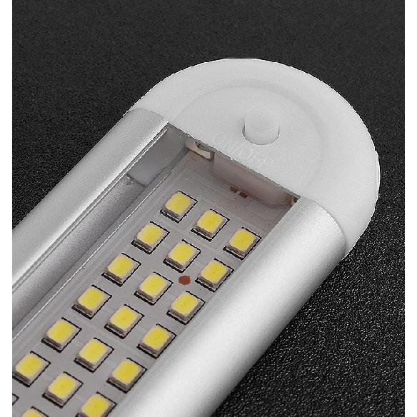 12V Cabin Light with 120 LED Beads RV/Truck/Forklift Strip Independent Switch Super Bright Energy Saving Modified Vehicle Light
