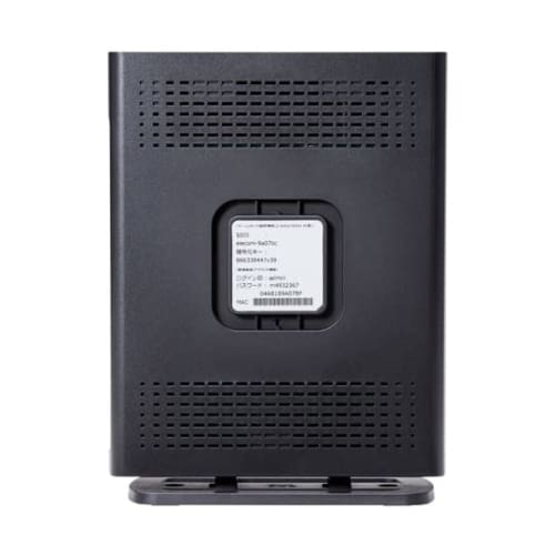 Elecom Corporate Wireless LAN Router Base Unit 11ax.ac.n.a.g.b 1201+574Mbps Wired Giga IPv6 (IPoE) Compatible Black WRC-X1800GSH-B